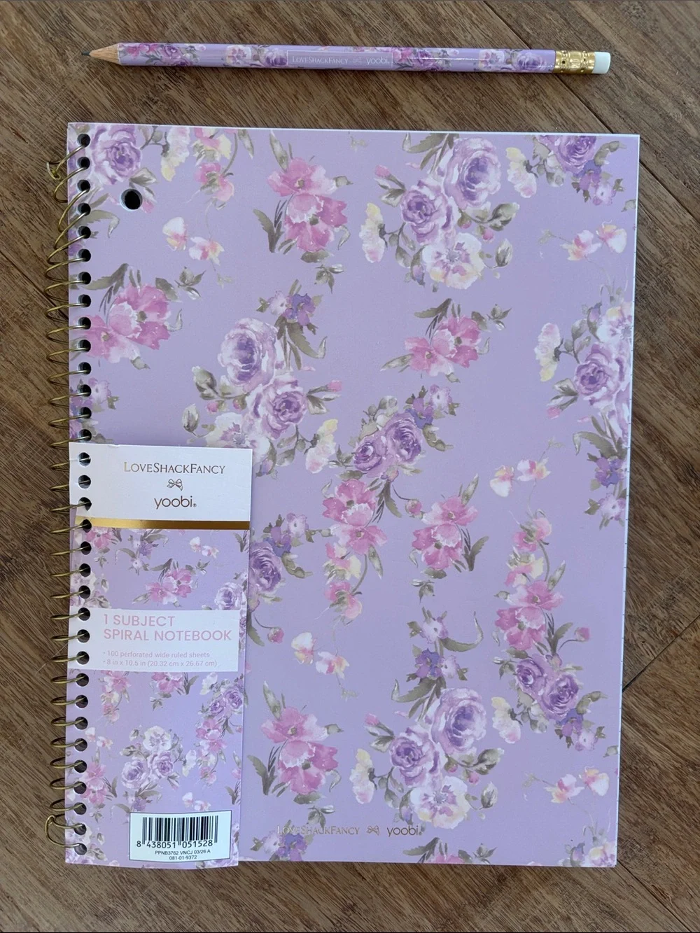 New LoveShackFancy x Yoobi for Target Notebooks & Pencils Set